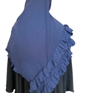 Double Ruffled Blue Shaylah