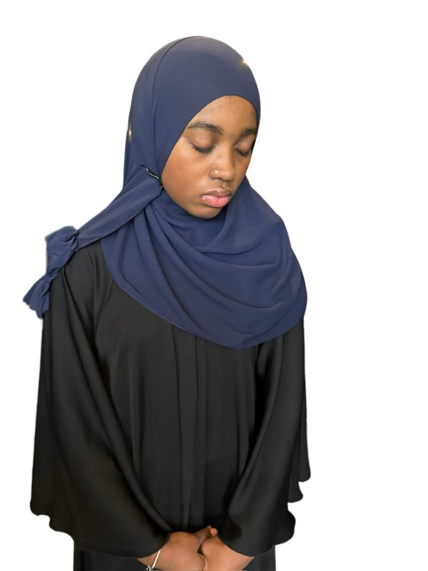 Double Ruffled Blue Shaylah - Image 2