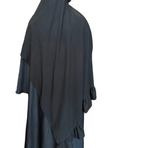 Single Ruffle Shaylah Black