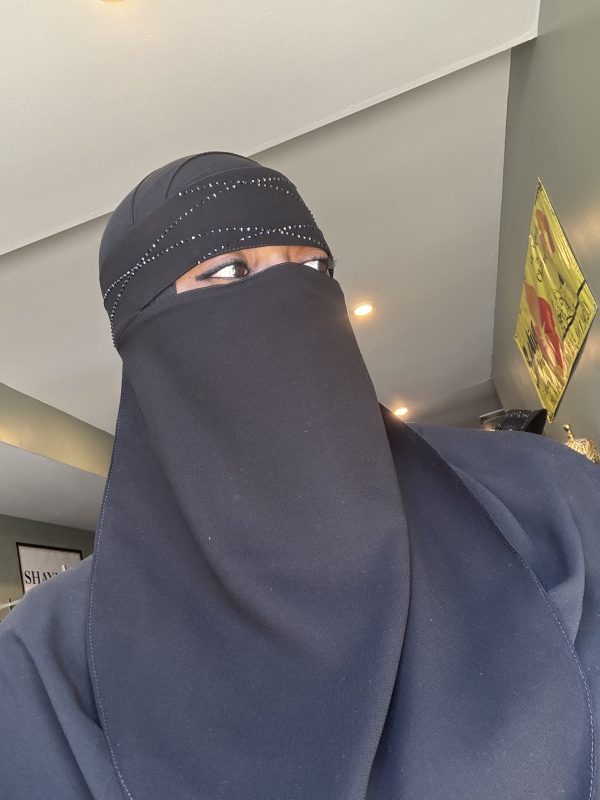 Argyle Stone Design Niqab - Image 3