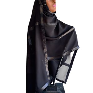 Black Satin Block Shaylah