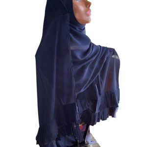 Blue Pleated Shaylah