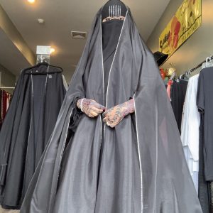 White Crystal Overhead Cape