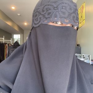 Swirl Lace Makeup Niqab