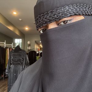 Flat Braid Trim Niqab