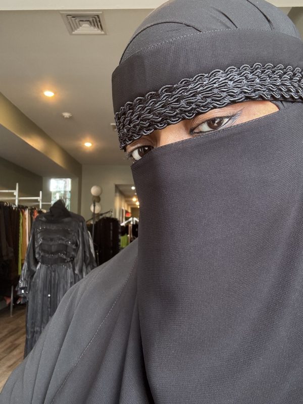 Flat Braid Trim Niqab
