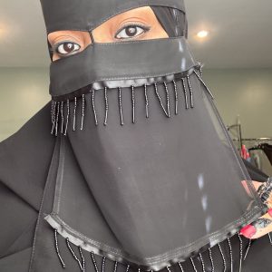 Beaded Fringe Niqab