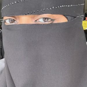 Slanted Stone Line Niqab