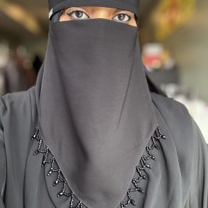 Triangle Beaded Niqab
