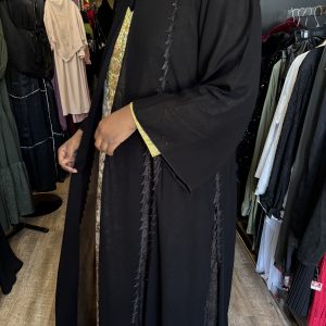 Lightening Trim Panel Duster w/Shaylah