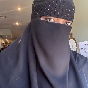 Vertical Stone Line Niqab