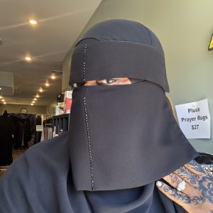 Makeup Niqab w/ Stone Line Center