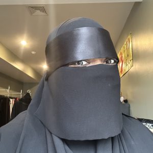 Satin Makeup Shorty Niqab