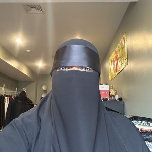 Satin Makeup Niqab