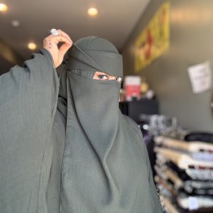 Olive Makeup Long Niqab