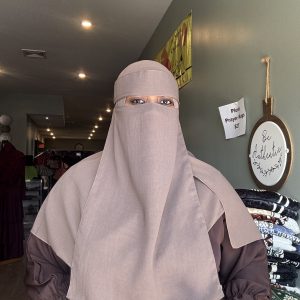 Tan 2pc Long Niqab & Shaylah Set